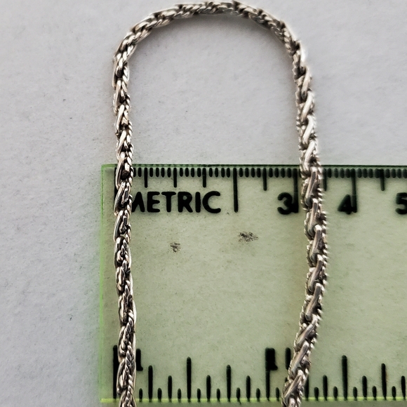 Sterling Silver Bracelet Bali-Style 8.5” - Picture 13 of 15